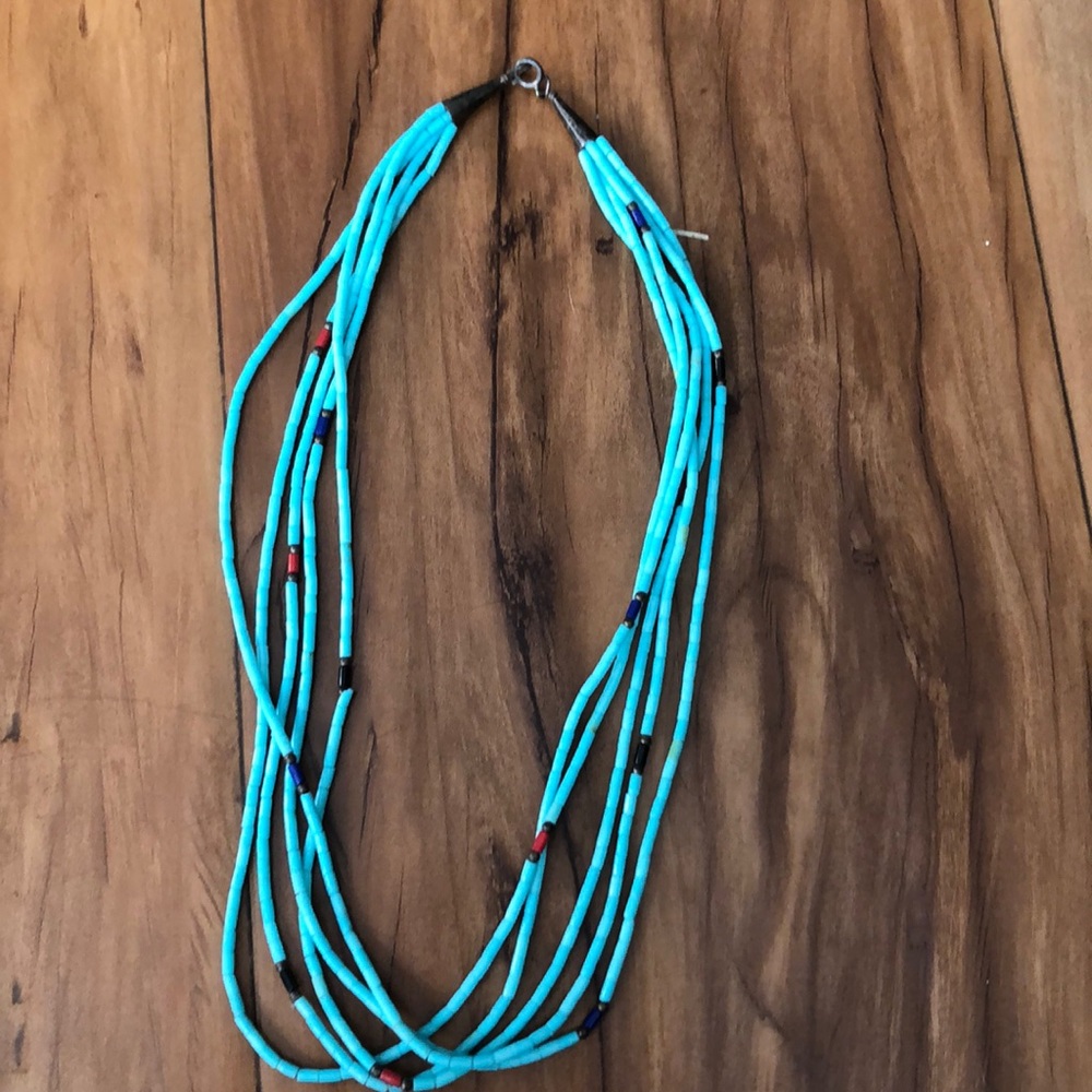 Silpada turquoise necklace.